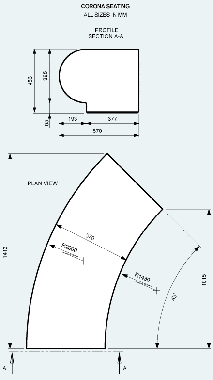 Corona - Modular Circular Seating