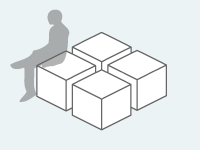 Cube seating