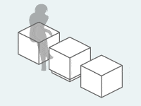 Cube seats & tables