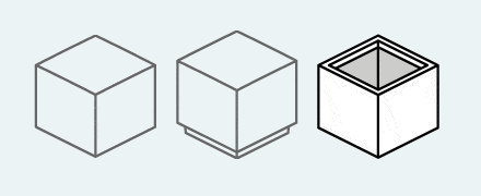 Specification - Cube planter