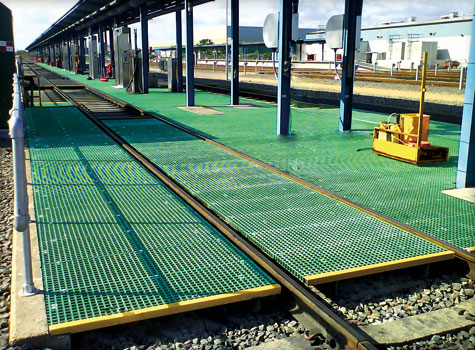 13. GRP Grating for the Rail Industry.